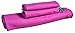 Microfiber Towel Set 3 pack great for Backpacking Hiking Camping Travel Swimming Beach Bath Compact & Quick Dry - 4 active n (Raspberry)