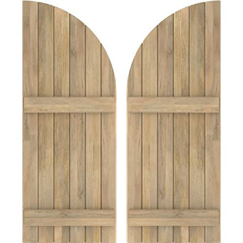Ekena Millwork ARW101BQ621X53UNH Americraft Six 2 Exterior Real Wood Joined Boa…