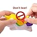Firlar Unicorn Squishy Animal Slow Rising Stress Relief Toy for Kids Adults (A Color)