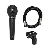 BLACK METAL VALUE MIC. WITH a 20ft LO-Z CABLE
