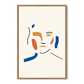 signwin Framed Canvas Wall Art Boho Decor Illustration...