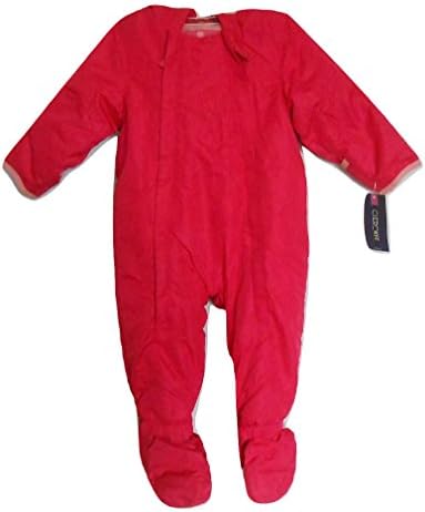 Cheroke Baby Girl's Coral Dewspro Pram Hooded Snowsuit - Size 12M