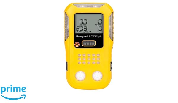 BW Technologies BW Clip4 BWC4-Y-N 4-Gas Detector (O2, LEL, CO, H2S): Amazon.com: Industrial & Scientific