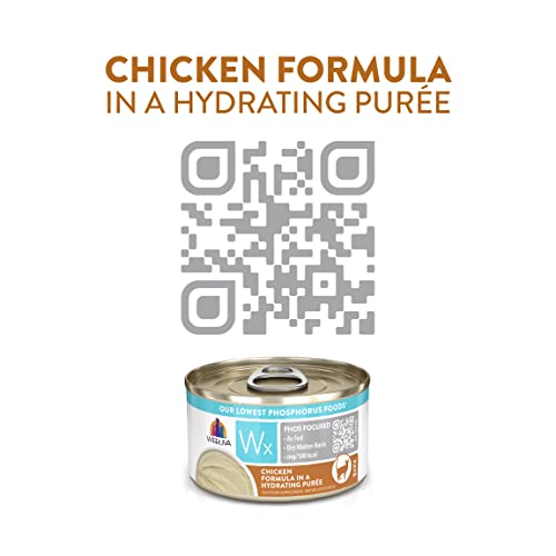 WERUVA WX PHOS FOCUSED, CHICKEN FORMULA IN A HYDRATING PURÉE, 3OZ CAN (PACK OF 12)