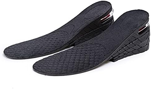Height Increase Insoles 4 Layers 3.54 inch Air Cushion Heels Taller Shoes Pad Lift Kit for men and women …