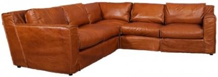 Vintage Line Ecksofa Leder Redhill 5 Sitzer Columbia Brown Sofa Sitzecke Brasilianisches Rindsleder Echtleder Amazon De Kuche Haushalt
