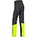 Gore Bike Wear Women's Gore-Tex Active Shell Lady Pants, Black/Neon Yellow, X-Small