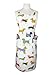 Aiden Brothers 100% Cotton Canvas Apron, Dog Print Kitchen Chef's Aprons with Adjustable Straps, Cross Back for Home, Artist, Crafting, Restaurant (27