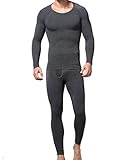 Jiao Miao Mens Shaperwear Microfiber Heatmax Warm Thermal Underwear
