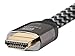 Monoprice Luxe Series Active High Speed HDMI Cable, 4K @ 60Hz, 18Gbps, 30AWG, YUV 4:2:0, CL3, 20ft, Gray
