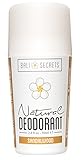 Bali Secrets Natural Deodorant • Organic & Vegan • For Women & Men • All Day Fresh • Strong & Reliable Protection • 2.5 fl.oz/75ml [Scent: Sandalwood]