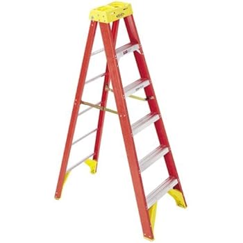 Werner 6205 300-Pound Duty Rating Type IA Fiberglass Stepladder, 5-Foot