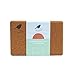 42 Birds 100% Recycled Cork Yoga Block, Sustainable, Eco-Friendly, Non-Slip, Handstand Blocks, Non-Toxic, All-Natural, Premium Cork, Self-Cleaning, 9
