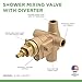Symmons S-46-1-BODY Temptrol Brass Pressure-Balancing Shower Valve with Volume Control
