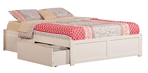 Best King Size Bed Frame With Drawers White