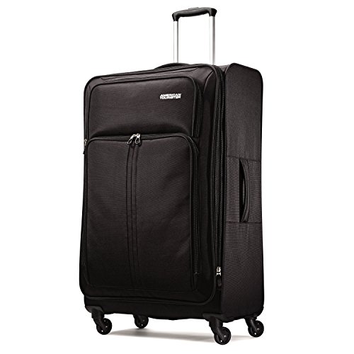 American tourister splash lte spinner 28 suitcases, blu…