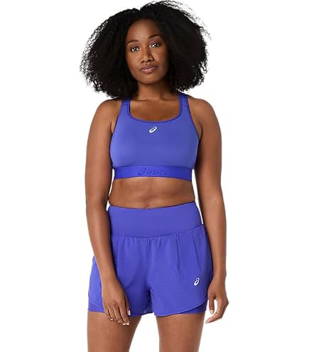 ウエイトトレーニング  compression XS ASICS Women's Road Compression Bra Running Apparel, XS, Dark