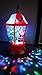 6 Foot Tall Lighted Christmas Inflatable Lantern with Santa and Tree LEDs Yard Decoration