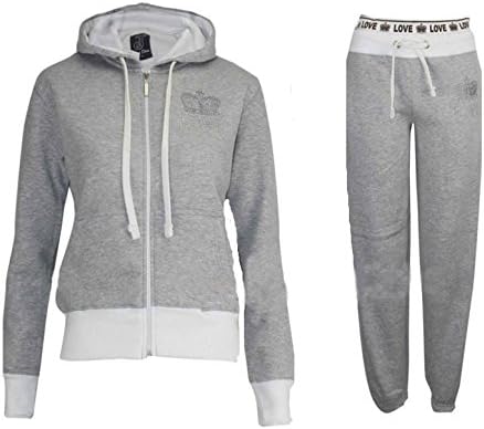 Womens Tracksuit Ladies Sports Gym Sweatshirt Pants Trouser Jogging Suit