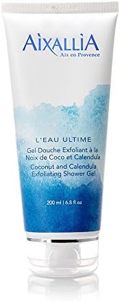Exfoliating Shower Gel | Body Wash | Parisian Skincare | Coconut, Calendula | Natural French Botanicals | Aix-en-Provence | Aixallia