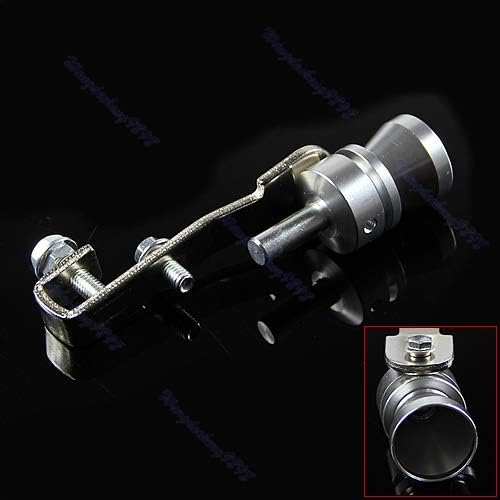 yaonow Universal Aluminum Turbo Sound Exhaust Muffler Pipe Whistle Car Blow off valve Tip Simulator Whistler