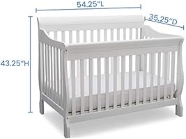 delta canton crib hardware