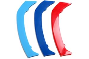 PENGCHEN For BMW 3 Series GT F34 320i 328i 335i 2013-2020 M Color Car Front Grille Inserts Trims Strips Buckle Covers Clips 3Pcs (11 Grille)