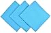 SINLAND Microfiber Dish Drying Towels Dish Cloths Waffle Weave Kitchen Towels 16 Inch X 32 Inch 3 Pack Turquoise