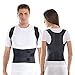 TOROS-GROUP Comfort Posture Corrector and Back Support Brace / 100%-Cotton Liner Large Black