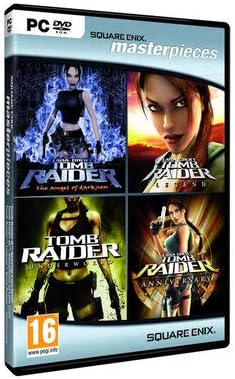 PC-DVD Tomb Raider Quadroligy - Angel of Darkness - Legend - Anniversary - Underworld