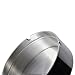 Ashtray, Newness Stainless Steel Tabletop Decoration Unbreakable Home Ashtray with Detachable Rotating Lid, Small Size