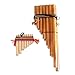 NOVICA Bamboo Andean Zampona Panpipes Set with Textile Accents and Carrying Case, Pair of 1 Large and 1 Small, Inca Serenade'