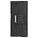 AMZER Hybrid Warrior Dual Layer Slim Protective Shockproof Case for Sony Xperia X Compact - Black
