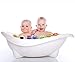 Baby Bath Toys with Fast-Dry Mesh Organizer And Two Super Suction Hook, Bathtub Squirting Toys Set (9-Pack) by Fayoo