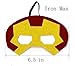 Mintbon Superhero Masks, Superheroes Party Masks Party Favors Half Masks for Children Kids Party Aged 3+ 20 Packed