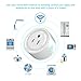 Smart Socket, MWAY Mini Smart Plug WiFi Enabled,Remote Control From Anywhere,Compatible with Alexa,Support 2.4GHz Wifi Networks,Voltage 100-240V,Electrical Power Switch for Household Applicances