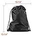 PAXCOO 10Pcs Cinch Sack Drawstring Backpack String Sinch Tote Nap Bag for Gym