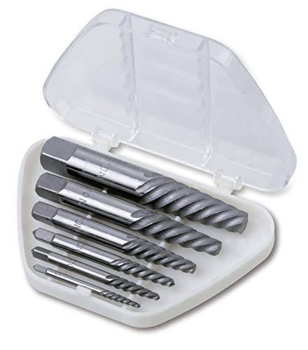 Beta 14300106 Model 1430 /S6 Tapered Extractors for Broken Screws and Studs Made from Hardened Steel for Item 1430, 6 Pieces