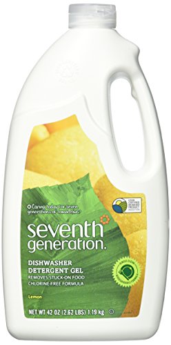 Seventh Generation Dishwasher Gel Lemon 2-pack; 42 Oz Each.U.S. EPA Safer Choice