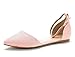 Dream Pairs Women's Flapointed-New D'orsay Ballet Flats Shoes