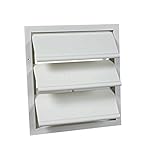 Air Vent 54703 Auto WHT Gable Shutter