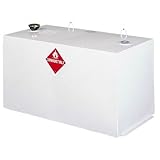Delta 484000 96 Gallon Capacity White Steel Rectangular Transfer Tank Truck Box