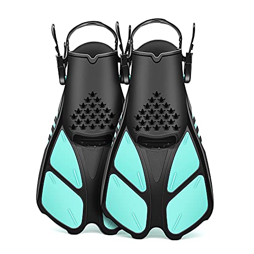 Felnats Swim Fins Open Heel, Adjustable and Light