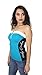 Harley-Davidson Womens Flames Fetish Colorblocked Tube Top (Medium)