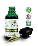 Full Spectrum Hemp Oil - by Dr. Fishman Labs - 1000mg 99.9% Pure Hemp Extract - Pain - Stress - Anxiety Relief 30ml -(1oz) Natural Flavor