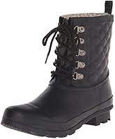 Chooka Women's Freja Rain Boot, Black, 7 M US