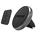 iBenzer Universal Magnetic Phone Car Mount Holder, Magon Cellphone Metal Air Vent Magic Cell Phone Holder Compatible for All Mobile Smartphones, Silver