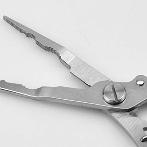 Roydoa 6,5"Angelzange Split Ring Hakenentferner Scherengriffe Angelgerät Mehrzweck Angelzange – Bild 6