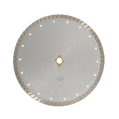 Mercer Industries 660100 blue Lightning Turbo Diamond Blade, 10" x .094 x 7/8", 5/8" with Diamond Cut-Out