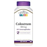 21st Century Colostrum 500 mg Capsules, 120 Count